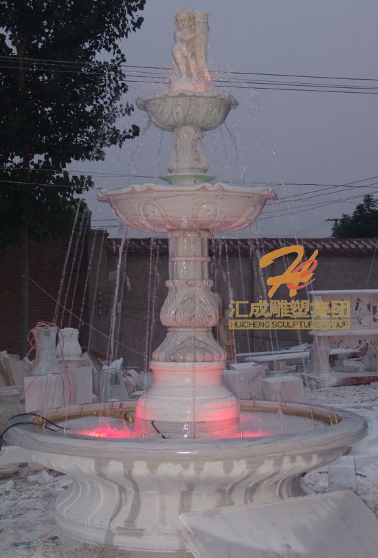 石雕噴泉