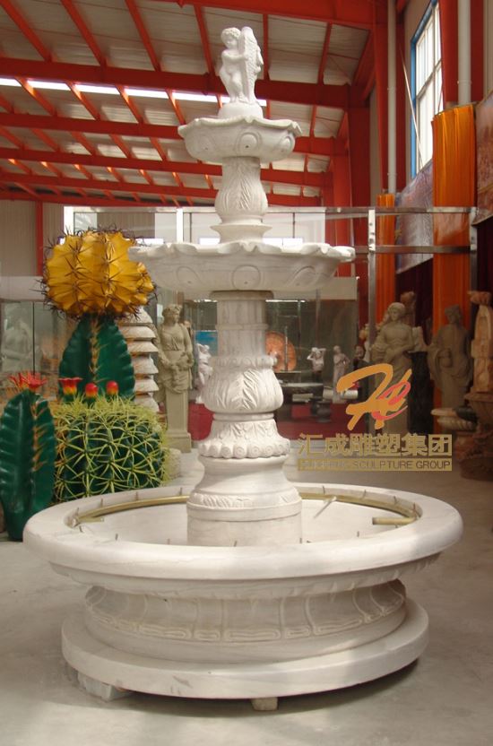 石雕噴泉