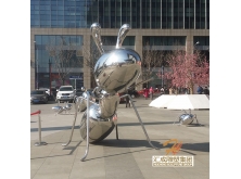 不銹鋼螞蟻雕塑