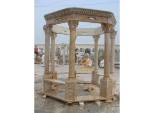 石雕涼亭